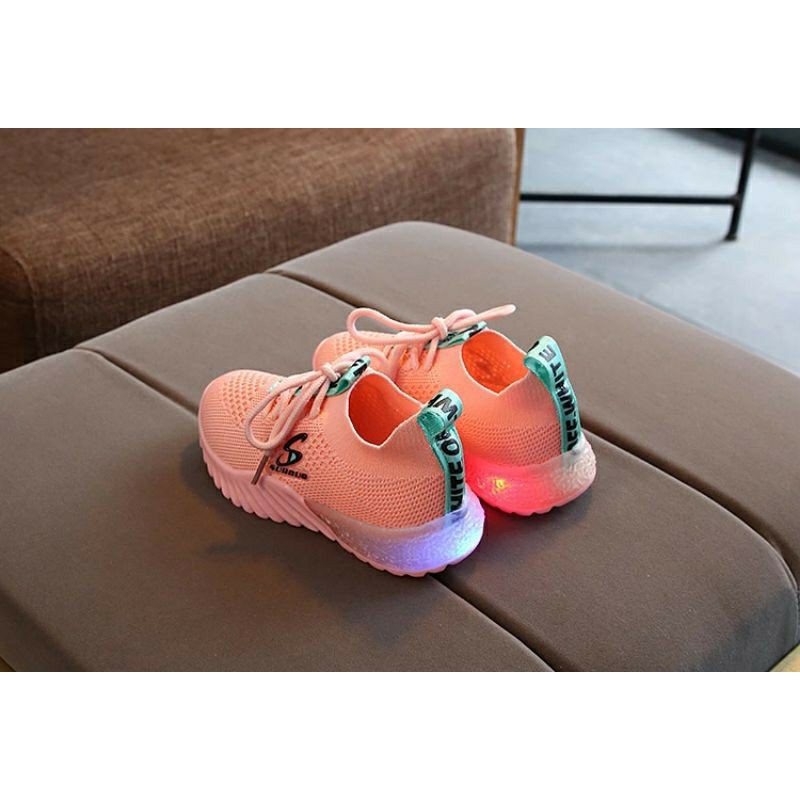 Sepatu Bayi / Anak Lampu Led