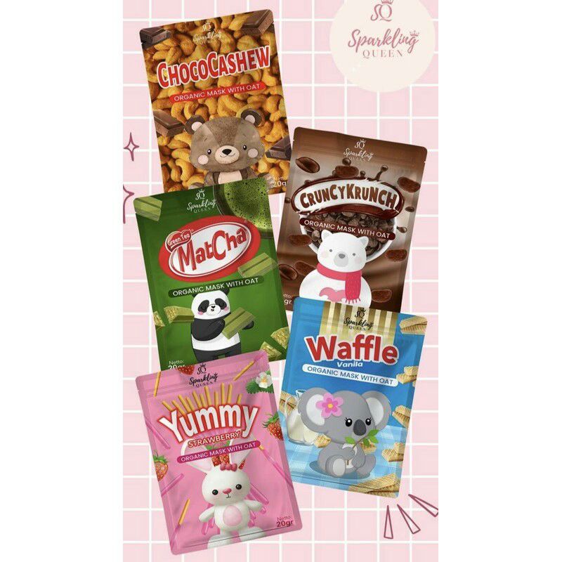 MASKER SPARKLING QUEEN 20Gram