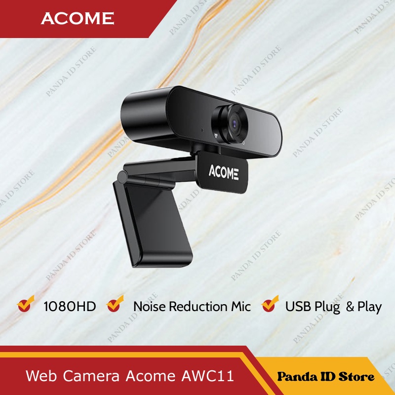 Web Camera Acome AWC11 1080P Full HD USB Microphone 360 Noise Reduction
