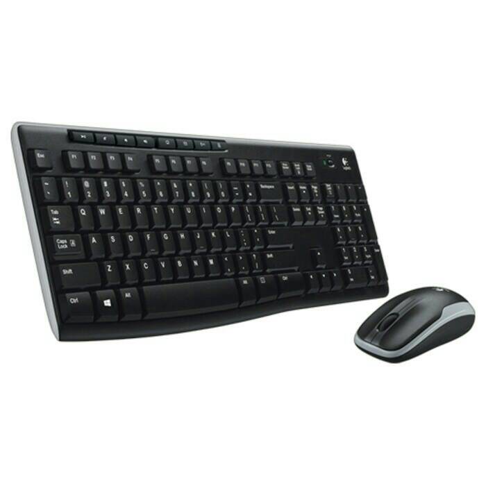 Logitech MK270r Keyboard &amp; Mouse Wireless Original &amp; Resmi