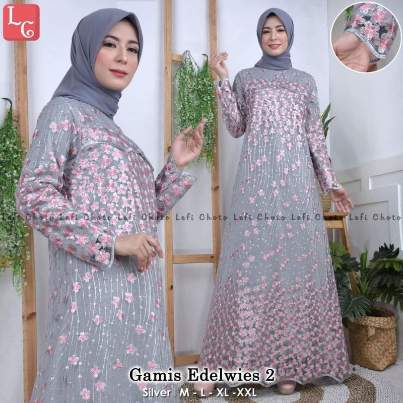 GAMIS TULLE ENDELWIES/GAMIS TERBARU/GAMIS KEKINIAN