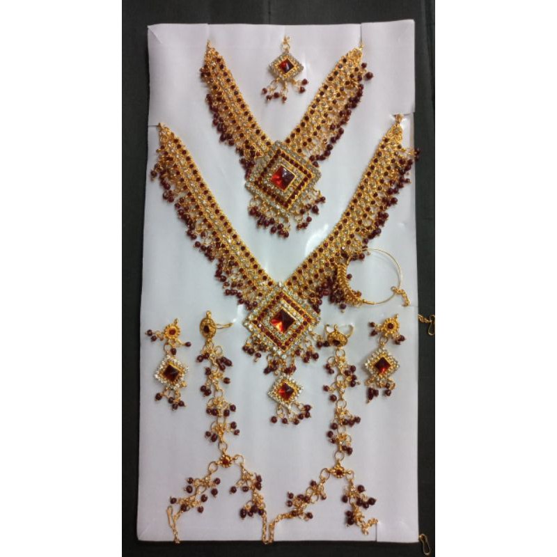 INDIA BRIDAL SET AKSESORIS JODHA AKBAR