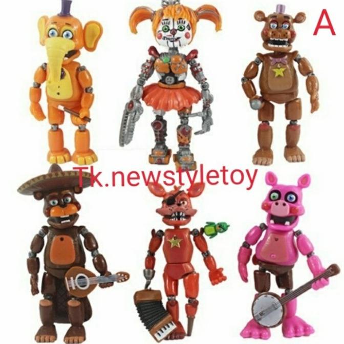 BEST SELLER FIVE NIGHT AT FREDDY FIGUR SET HAPPY SHOPING