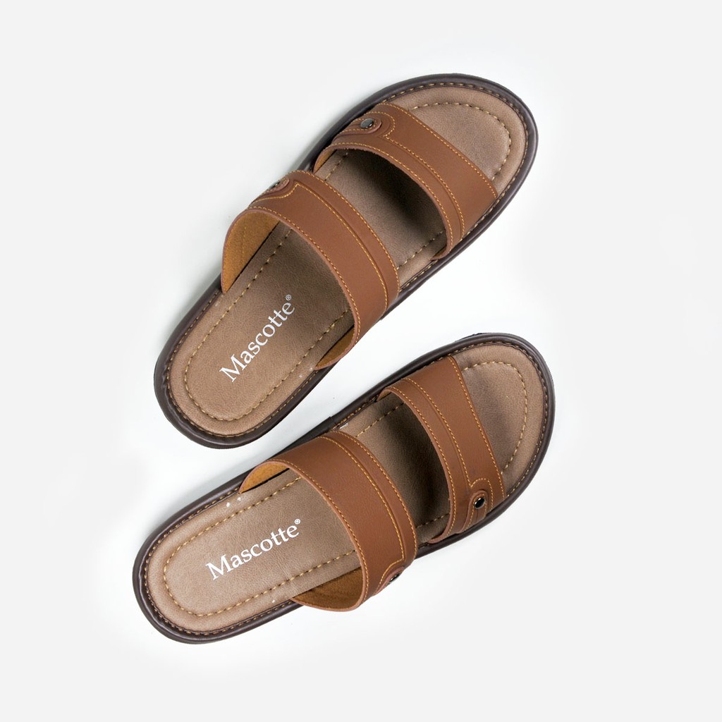 Mascotte LEMINO Sandal Pria 705.003-004 [Coklat dan Tan] / Ramayana Jatinegara