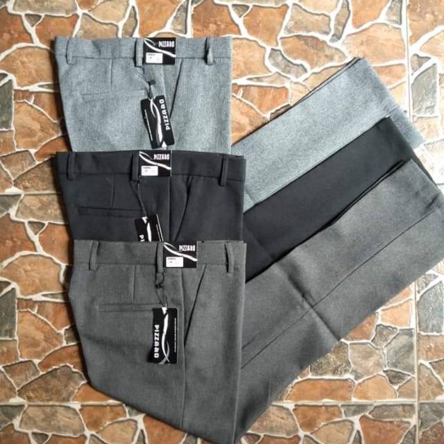 CELANA BAHAN SLIMFIT  KANTOR BAHAN WOL