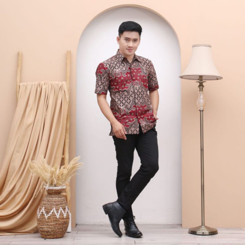 HEM BATIK PRIA TERBARU BEST SELLER