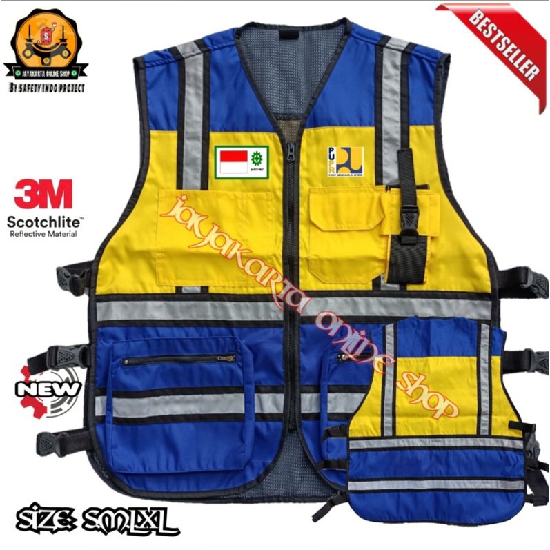 ROMPI SAFETY 3M SCOTLIGHT PUPR-SAFETY VEST-ROMPI PROYEK