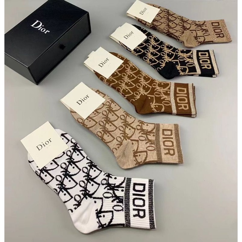 kaos kaki set socks premium quality lv new branded p1shoes terlaris