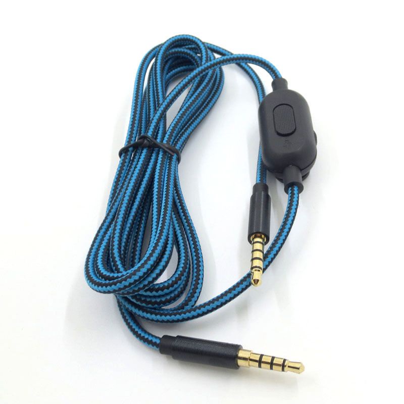 Cre Kabel Audio Headphone Portable Untuk Logitech Astro A10 A40 A30