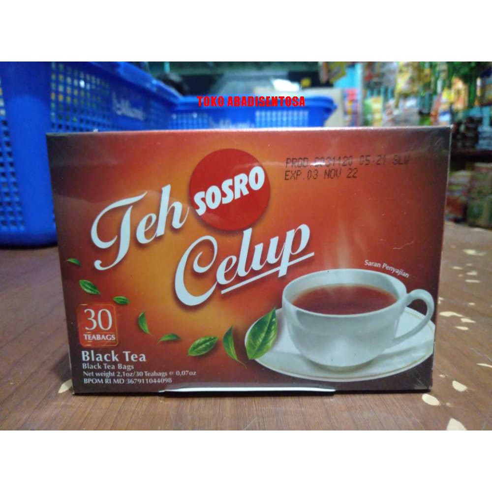 

TEH CELUP SOSRO TEH HITAM 2GR