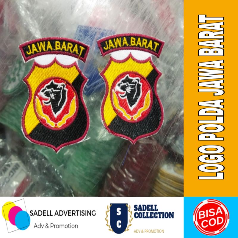 Logo Polda Jawa Barat Bet Polda Jawa Barat Bordir