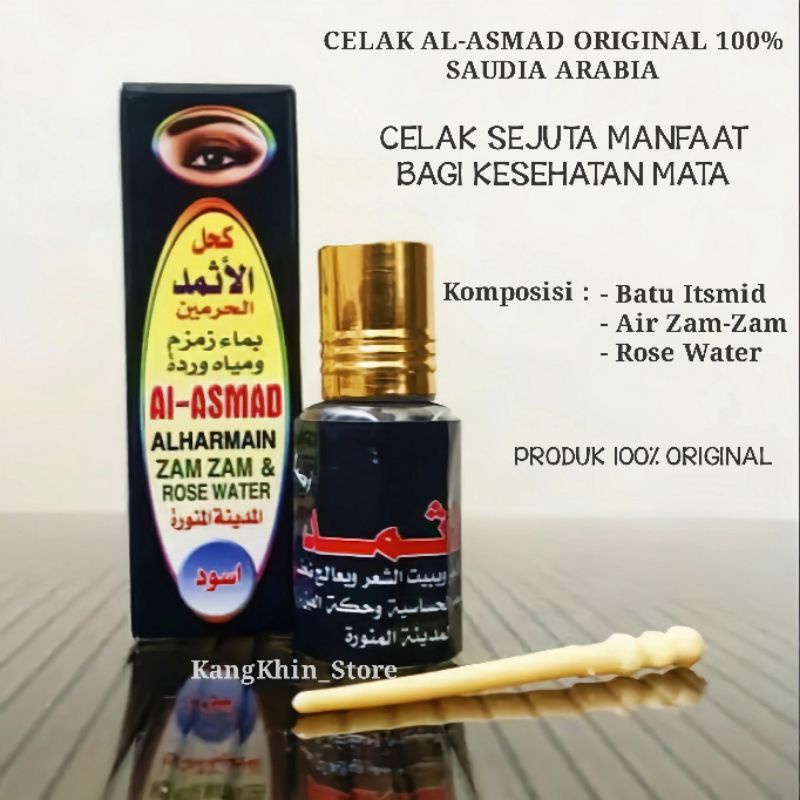 Original 100% Celak Bubuk Al Asmad Celak Itsmid Original Import Celak Kajal Celak Bubuk