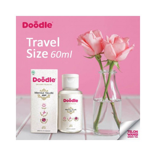 Doodle Exclusive MinyakTelon Doodle Oil 60ml 100ML TELON DOODLE ROLL ON 10ML TRAVEL SIZE