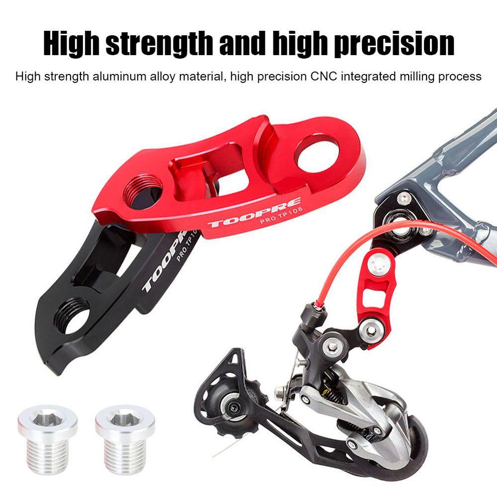 Lanfy Bike Derailleur Extender Sepeda Jalan MTB Frame Link Sepeda Bagian Gantungan Extender Derailleur Gantungan Sepeda Ekor Hook Converter