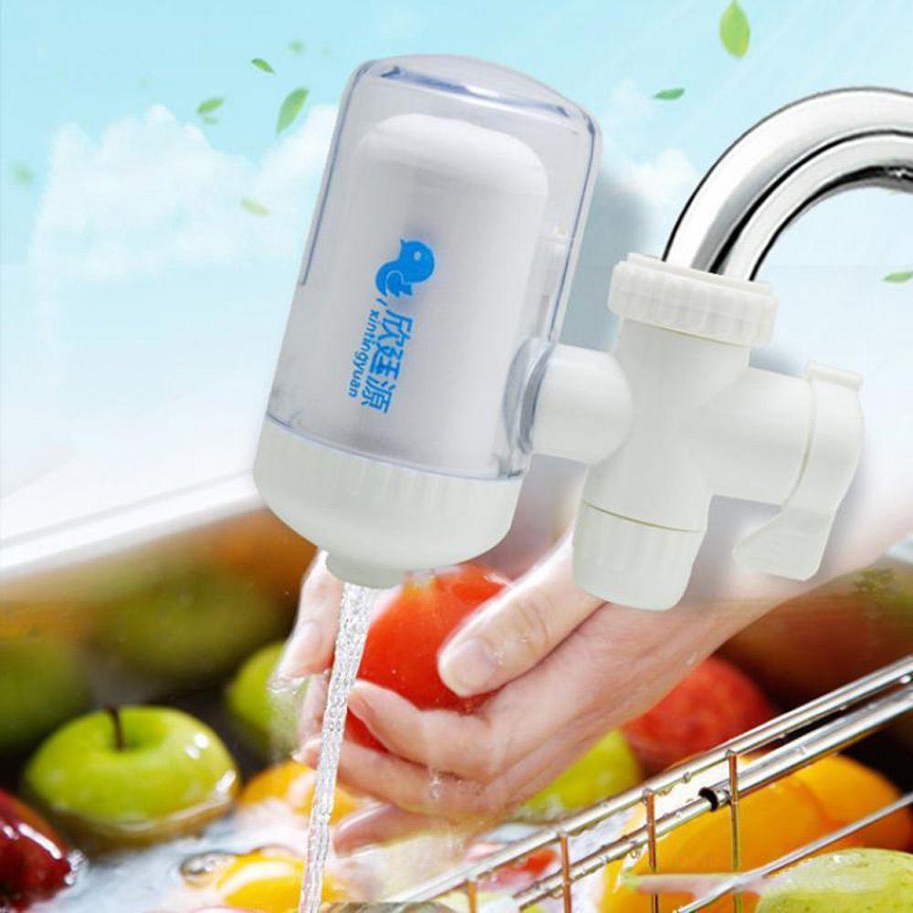 Saringan Air Keran Atas Washable Faucet Purifier Slashproof Nozzle Water Faucet Sprayer