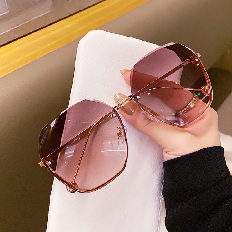 Kacamata【20】ins retro fashion men and women sunglasses