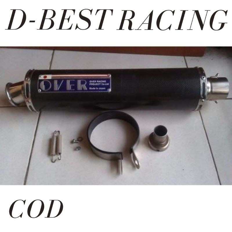 Knalpot Racing Over Vixion Cb150 CBR R15v2 GSX MX King Jupiter mx135 Sonic Satria Fu Verza Scorpio M