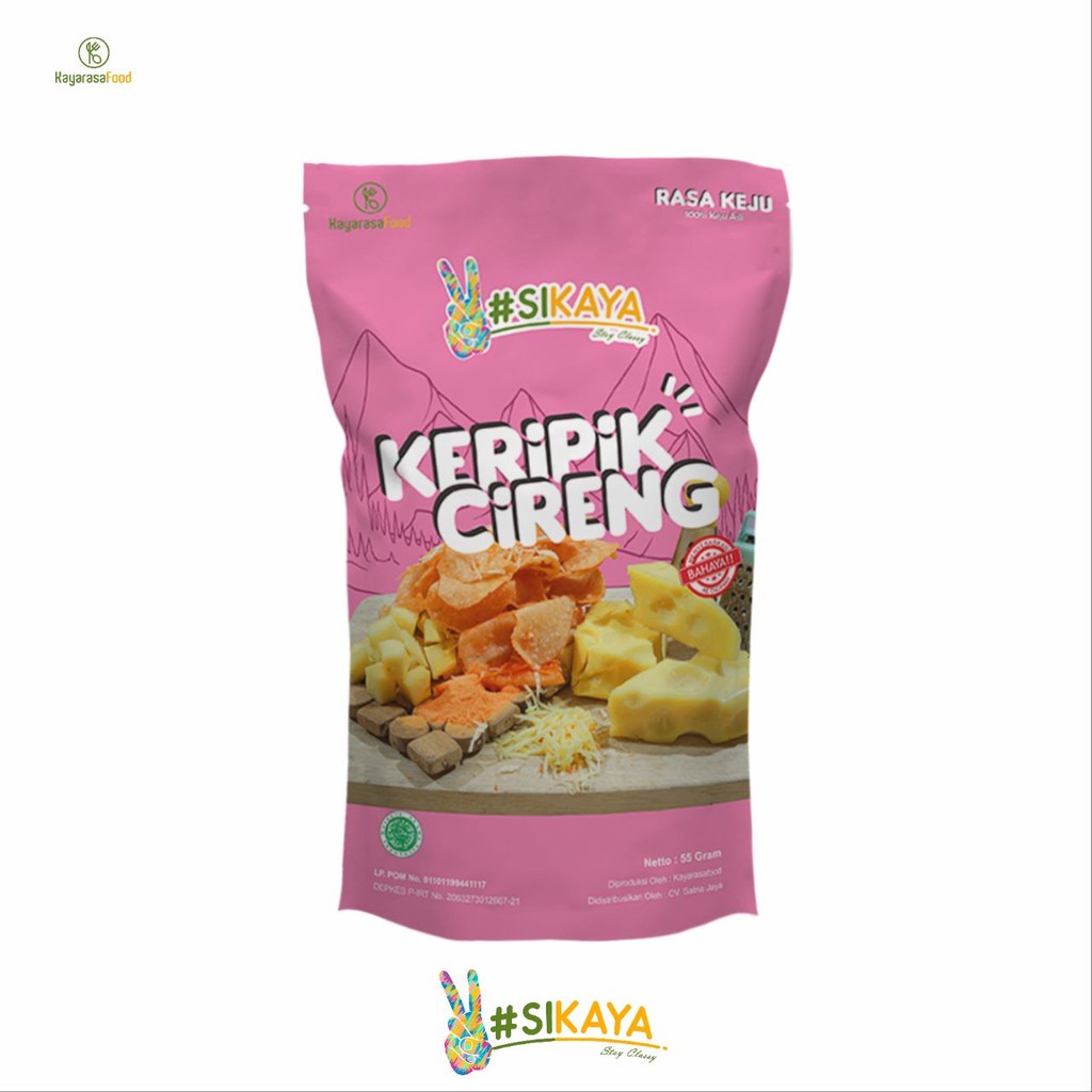 KERIPIK CIRENG SIKAYA 55 GR