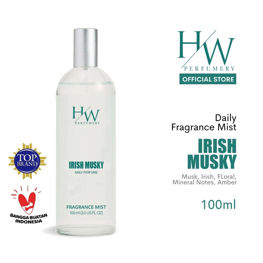 Parfum Wanita dan Pria 100% Original HW PERFUMERY Isi 100ml - Aroma Signature by HW