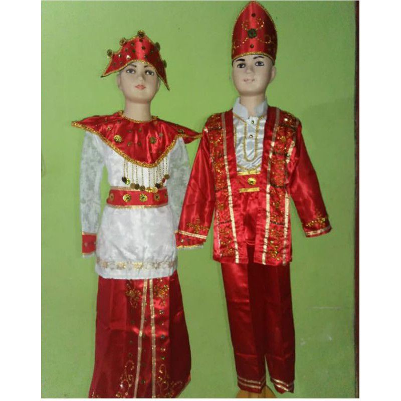 Jual Pakaian Tradisional Maluku Anak//Adat Tradisional Maluku Anak ...