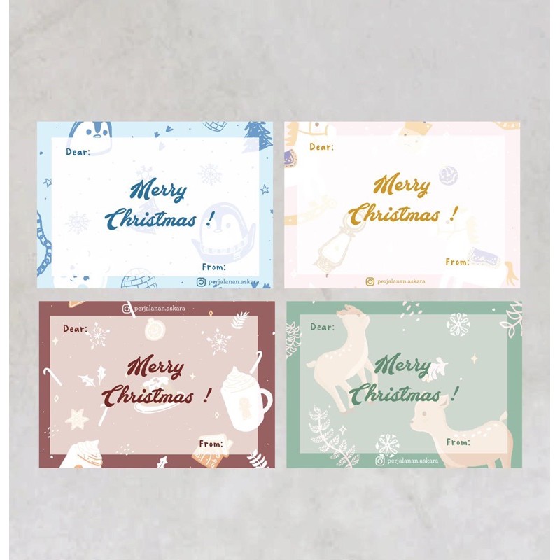 

Christmas Card / Kartu Natal