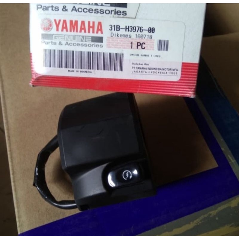 Holder Saklar lampu Bagian Kiri Switch Handle 1 Saklar Depan Kiri Yamaha Jupiter Z New 115 Original 