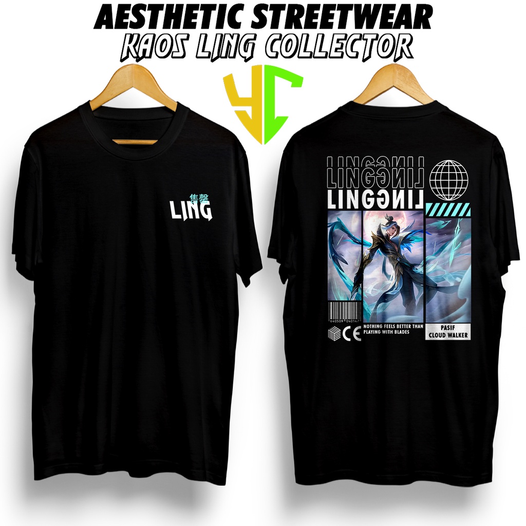 YC Kaos StreetWear Hero ML (LING COLLECTOR) Bisa Request Hero, Kaos Pendek Pria Kaos Premium Kaso St