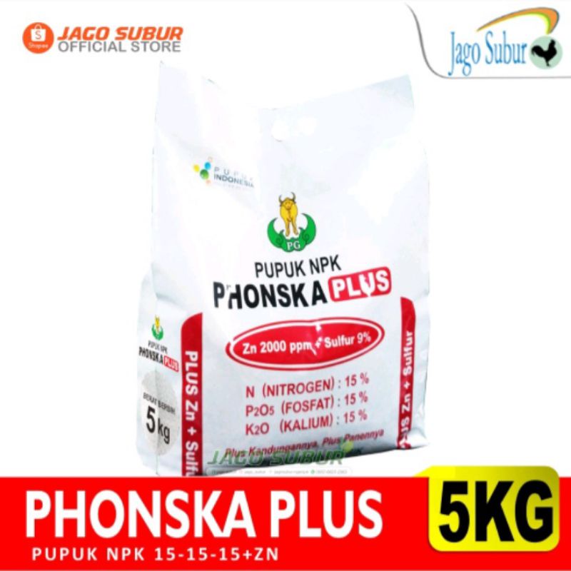 PUPUK PHONSKA PLUS 5 KG