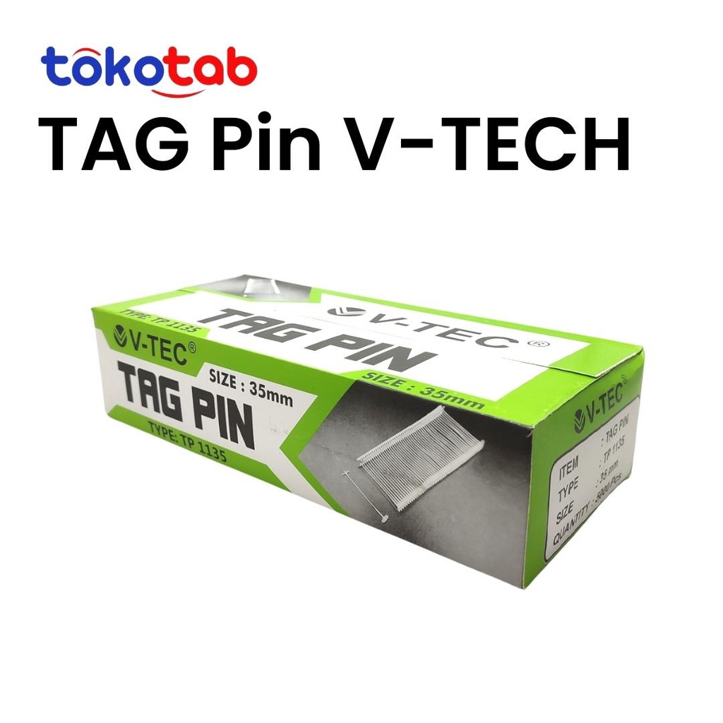 

Tokotab - Tag Pin Tag V-TECH 35mm TP1135