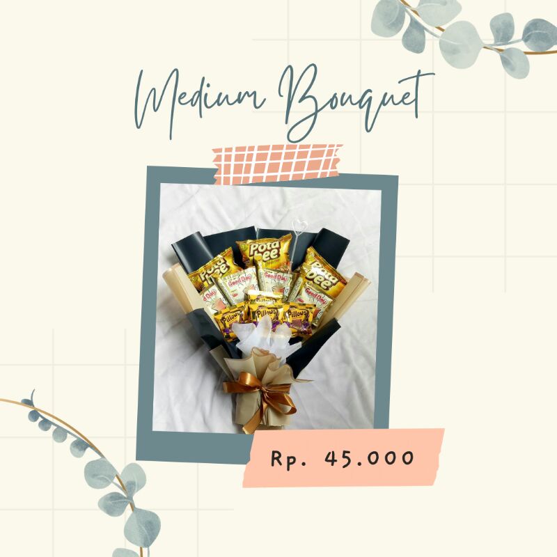 

Bouquet Snack / Buket Snack murah / Hampers Snack Murah / Hampers Murah [KHAWLAZURA]