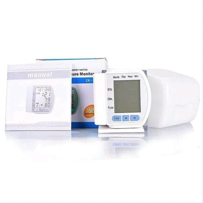 Tensimeter Digital Alat Ukur Tekanan Tensi Darah Blood Pressure Heartbeat Detak Jantung Berkualitas