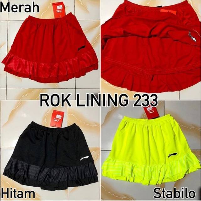 ROK BADMINTON LINING 233 BULUTANGKIS TENIS MEJA PINGPONG 