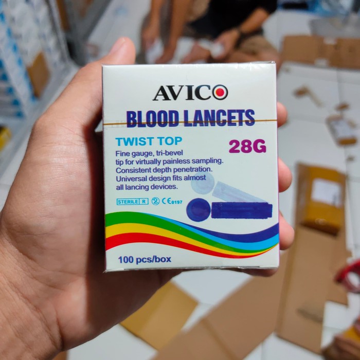 Blood Lancet/Jarum Lancet/Blood Lancet Untuk Easy Touch dan Nesco