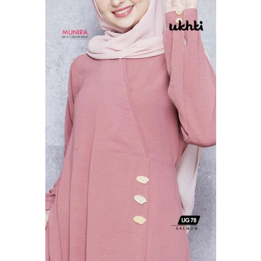 [Reiby] Gamis Polos Air Flow Ukhti UG78 by Ukhti Munira