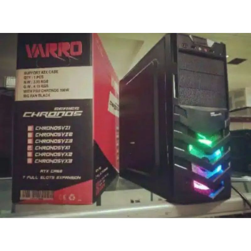 PC GAMING DAN DESIGN CORE I7 RAM 8GB PLUS LED 19 INCH