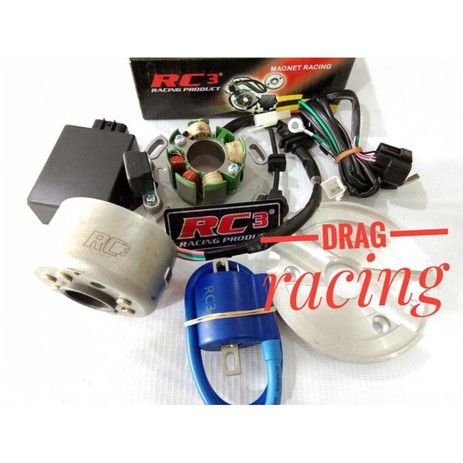 Magnet Yz 125 Rc3 Pengapian Satria 120 - Satria 2t - Plus plendes Kabel Lampu By Rc3 Original Japan