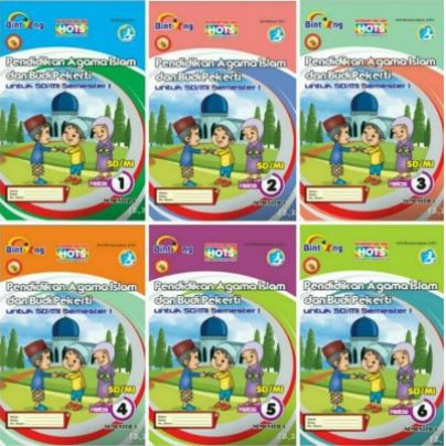 LKS BINTANG - PENDIDIKAN AGAMA ISLAM SD/MI 1 / 2 / 3 / 4 / 5 / 6 //  ( CV.BINTANG SARANA MEDIA)