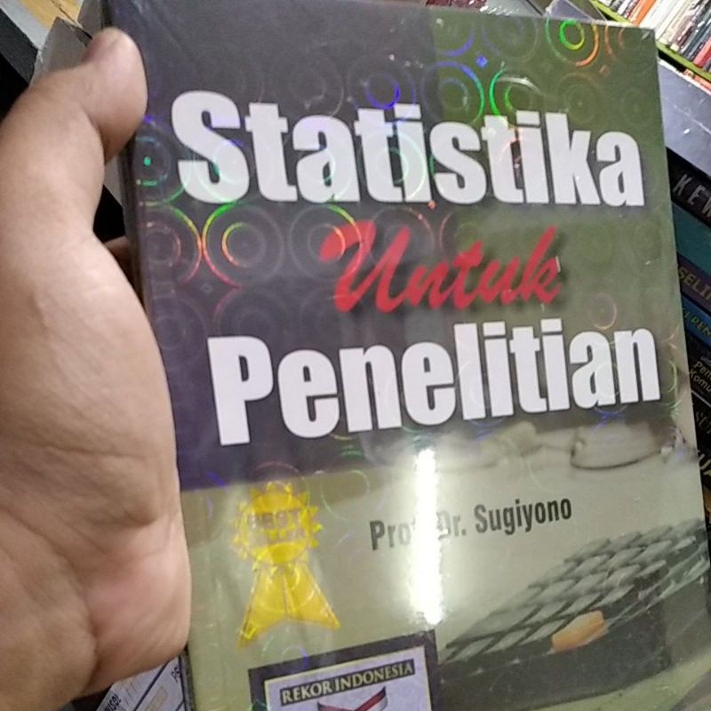 [ ORIGINAL ] BUKU STATISTIKA UNTUK PENELITIAN SUGIYONO TERBARU