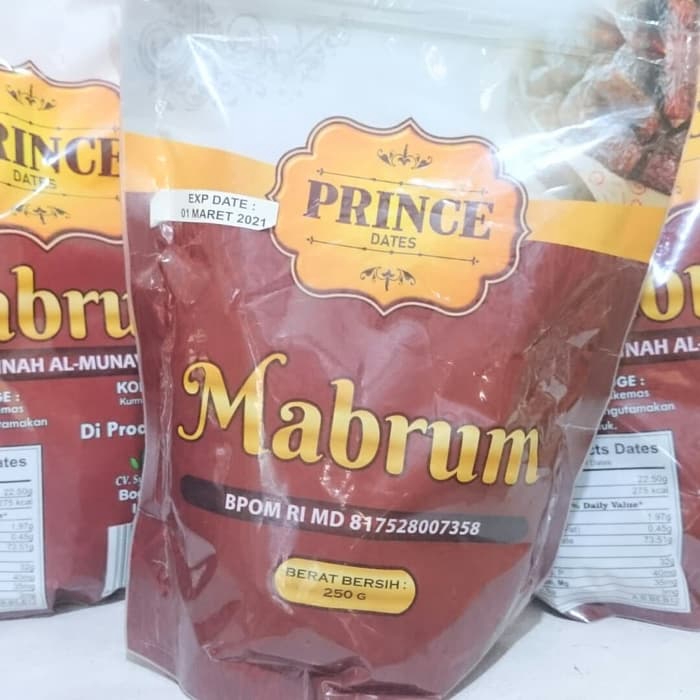 Kurma Mabrum 250gr/Kurma From Madinah