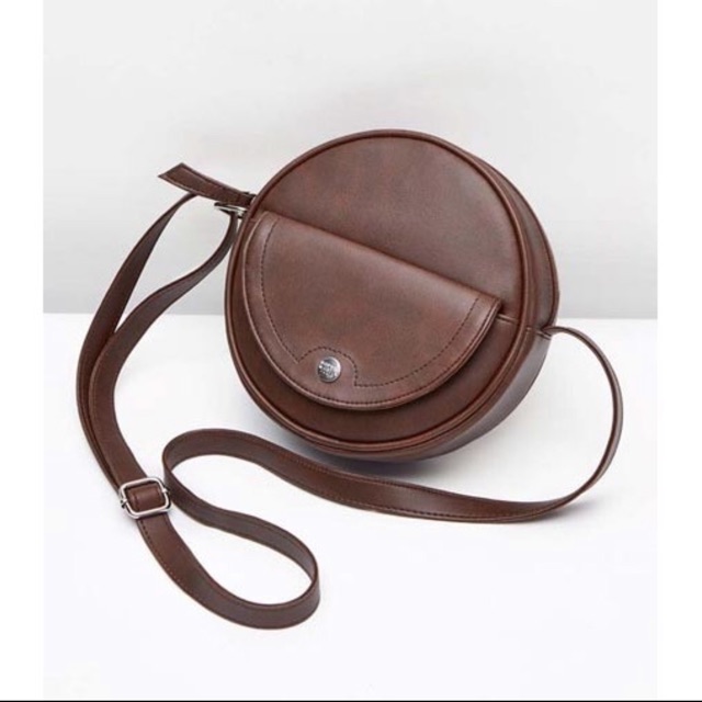 Fashion Wanita Tas Wanita Tas Bundar Wanita Tas Selempang Wanita Sophie Martin Camassia