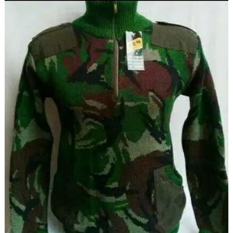 SWEATER LORENG ARMY//BANYAK MOTIF// TEBAL HANGAT DI BADAN