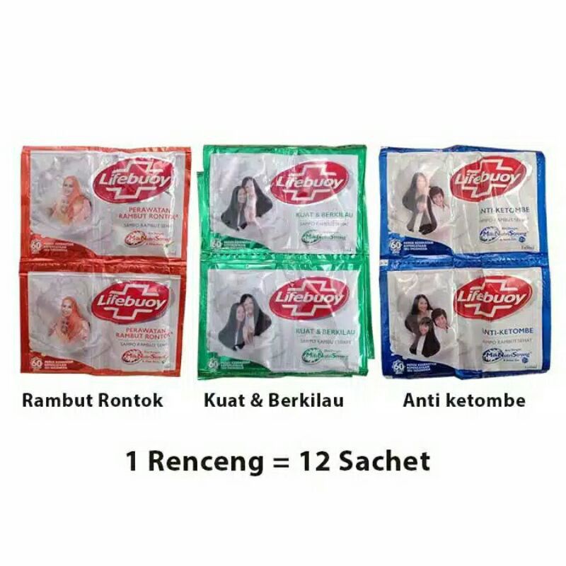 lifebuoy sachet isi 12 1 renteng