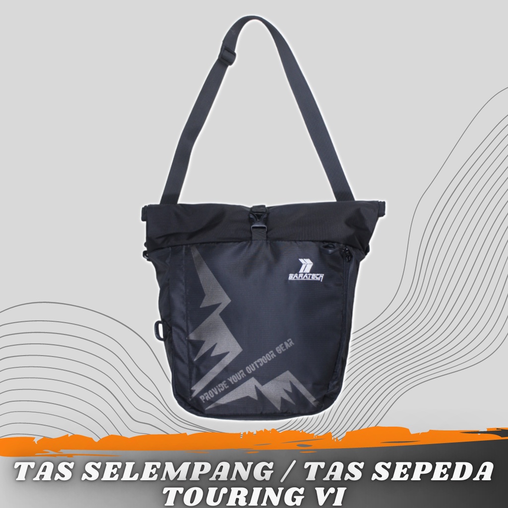 TAS SELEMPANG / TAS SEPEDA MULTIFUNGSI BARATECH TUORING VI