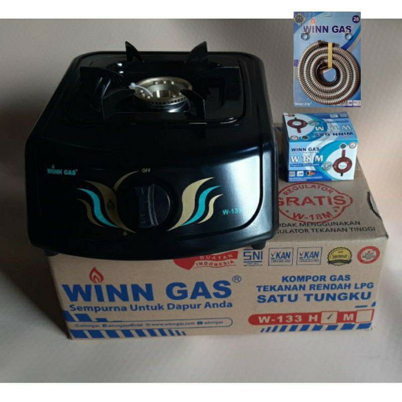 Winn Gas  ,  W  133   ,W 188  Win Gas  , Kompor Gas  1 tungku