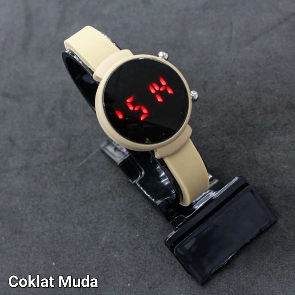 JAM TANGAN CEWEK FASHION LED DIGITAL MONOL TOP QUALITY /JAM TANGAN CEWEK FASHION TERBARU/