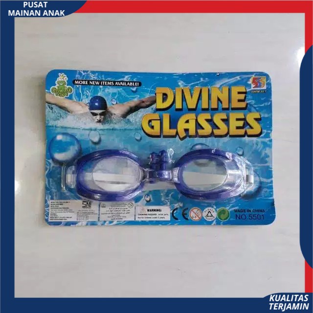 Kaca Mata Renang Anak CEWEK DAN COWOK  2-11 Tahun Diving Glasses