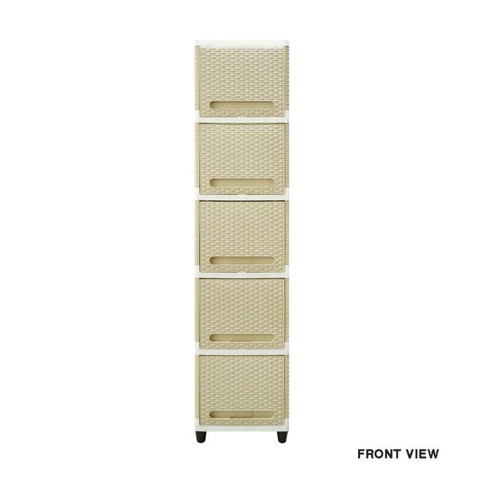 CLUB FLIP Cabinet Susun 5 | Lemari Plastik | Cabinet Plastik