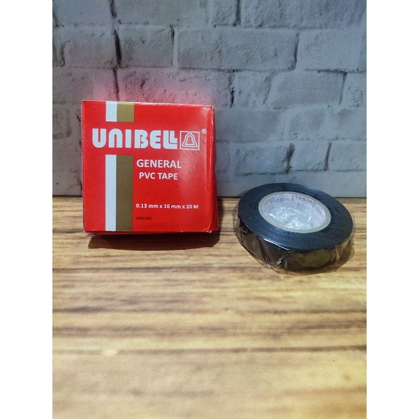 

Isolasi / solatip kabel listrik UNiBELL pvc tape (1 pcs)