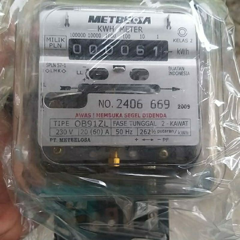 Kwh 1Phase 20-60A Metbelosa