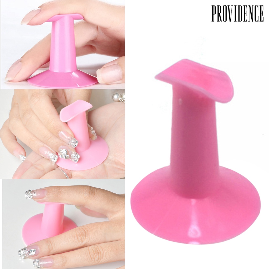 Providence Finger Stand Ergonomic Design Portable Plastic Nail Art Design Painting Finger Holder for Nail Art